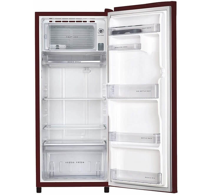 Whirlpool Ice Magic PRO 200 L 3 Star Direct-Cool Single Door Refrigerator (215 IMPRO PRM 3S WINE FLUME) (71762 WINE FLUME)